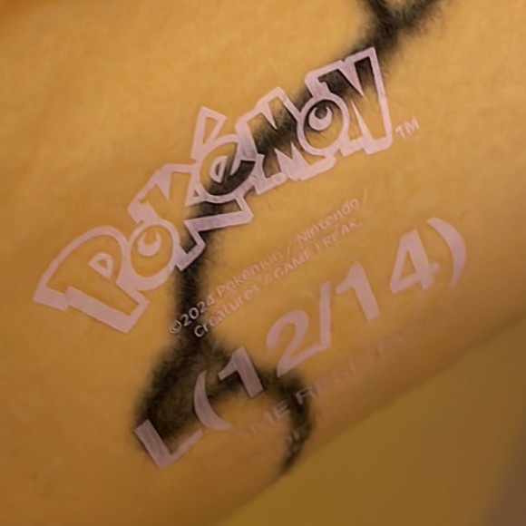 POKÉMON PIKACHU PAJAMAS/ONESIE SIZE LARGE 12/14 WOMEN/KIDS? - Picture 4 of 4